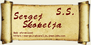 Sergej Škopelja vizit kartica